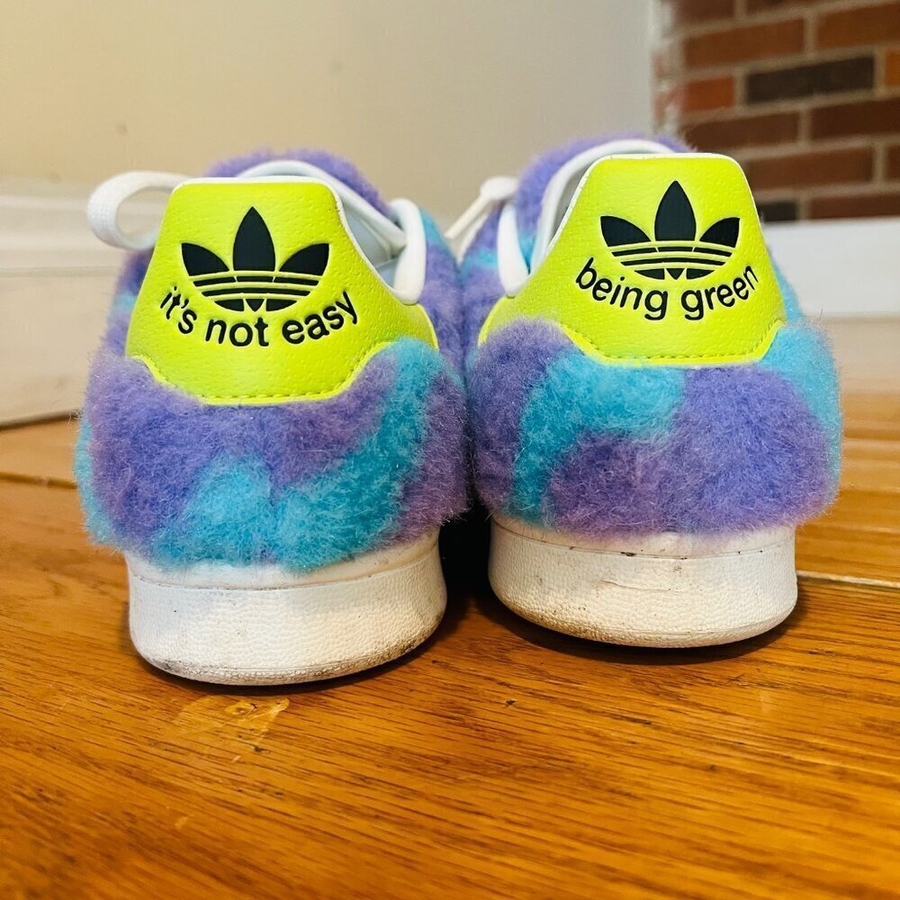 Adidas Stan Smith x Monsters Inc Mike Sulley Men’s Size 9 Custom GZ5990 - Picture 5 of 16